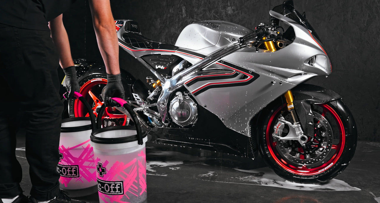 Two-Bucket Method - Learn The Safest Way to Wash Your Motorcycle