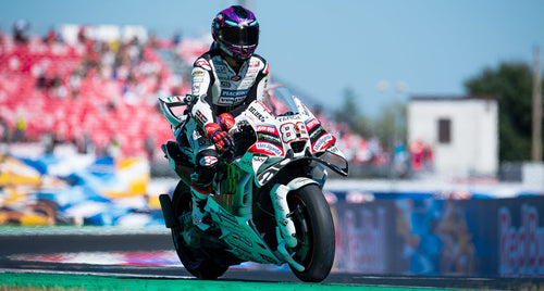 JORGE MARTÍN BATTLES THROUGH ARM-PUMP IN MISANO