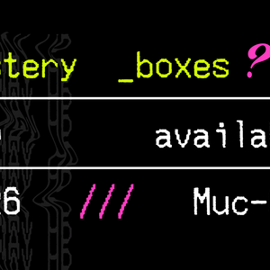MYSTERY BOXES