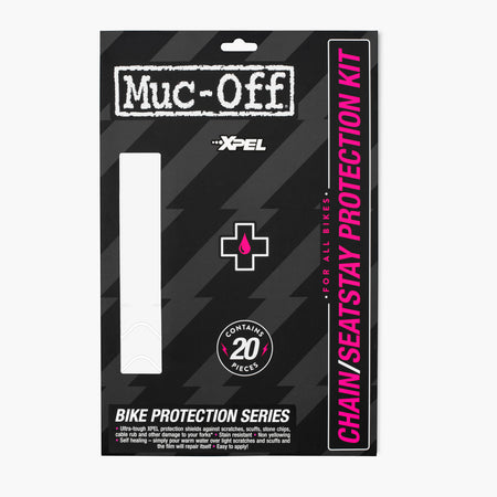 Chainstay/Seatstay Protection Kit - Clear Matt