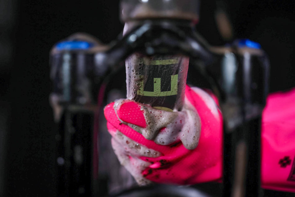 muc off handschuhe Deep Scrubber Gloves | Bicycle - Clean