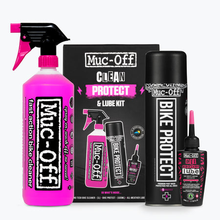 Bicycle Clean Protect and All Weather Lube Kit