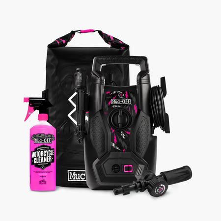 Motorcycle Pressure Washer + 1L Cleaner