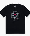 Cross Bite T-Shirt - Black