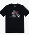 Moto Skull T-Shirt - Black