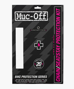 Chainstay/Seatstay Protection Kit - Clear Matt